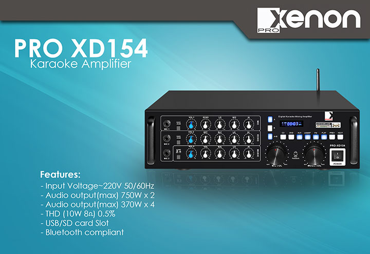 Mixing Karaoke Amplifier